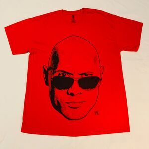 Dwayne "The Rock" Johnson WWE Vintage Red T-Shirt - Size L